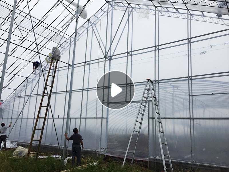 温室大棚建造视频